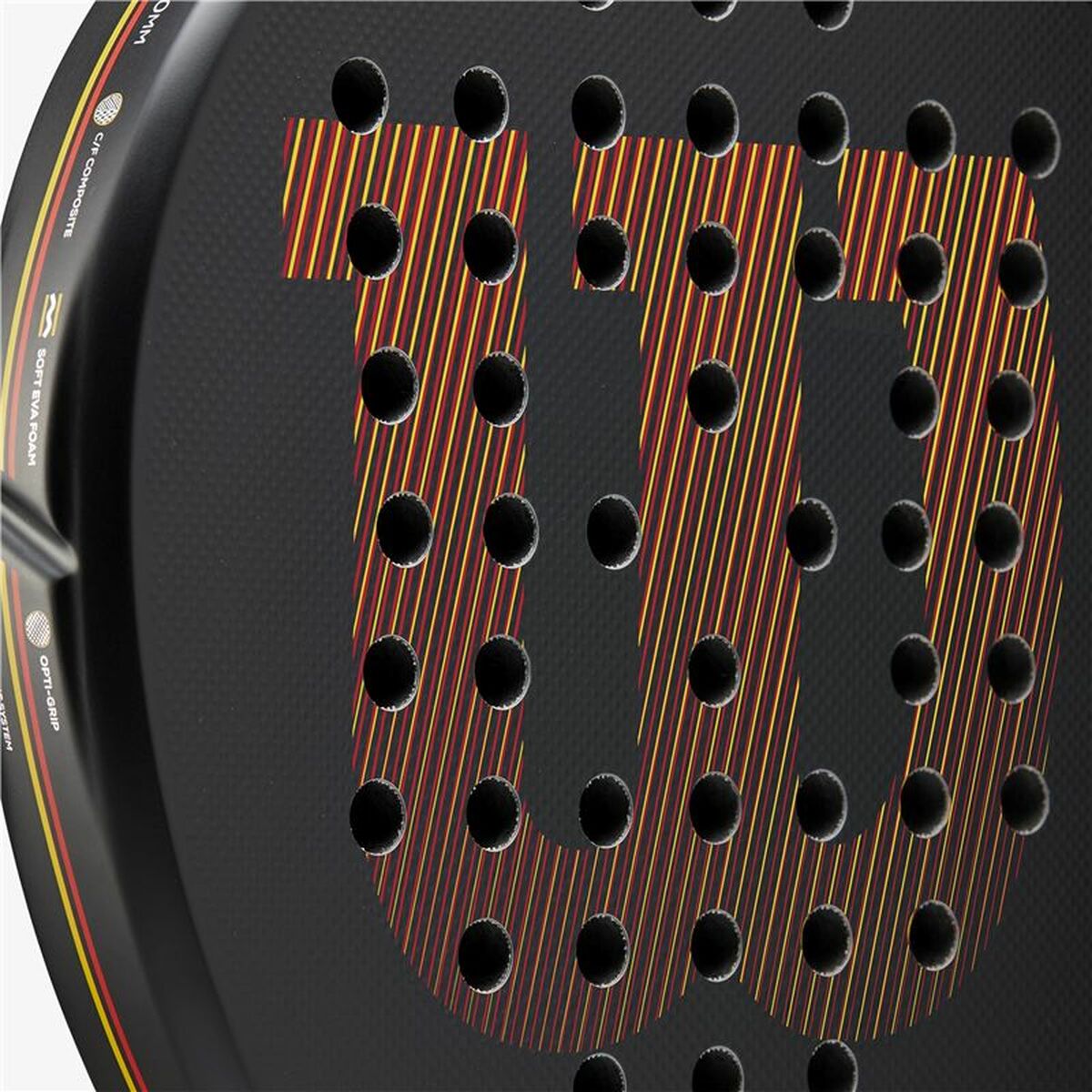 Padel Racket Wilson Pro Staff V2 Elite Zwart