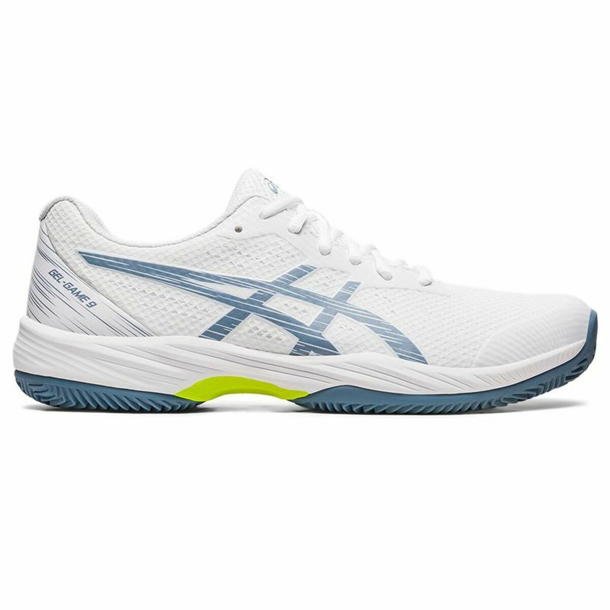 Heren Tennisschoenen Asics Gel-Game 9 Clay/OC Wit